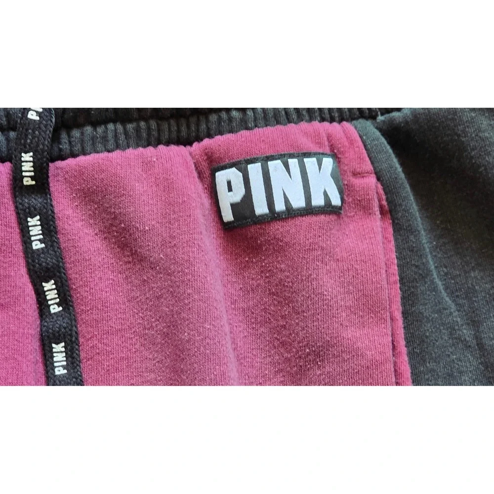 PINK Victoria's‎ Secret Color Block Sweatpants Lounge Pants Sz S